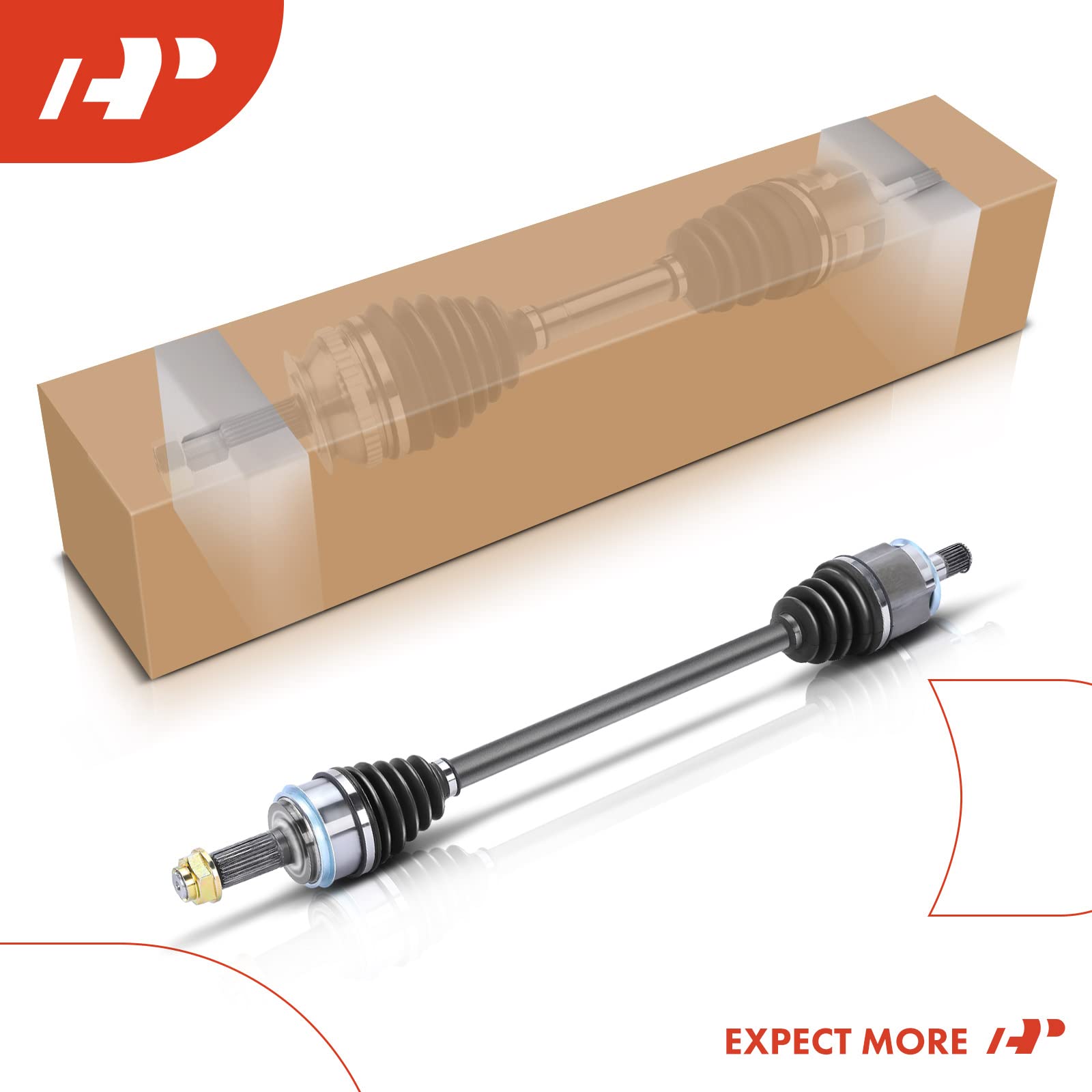 Driver Shafts Cardan Avant Gauche A-Premium Assembly - Compatible With Jeep  Cv Axle Shaft
