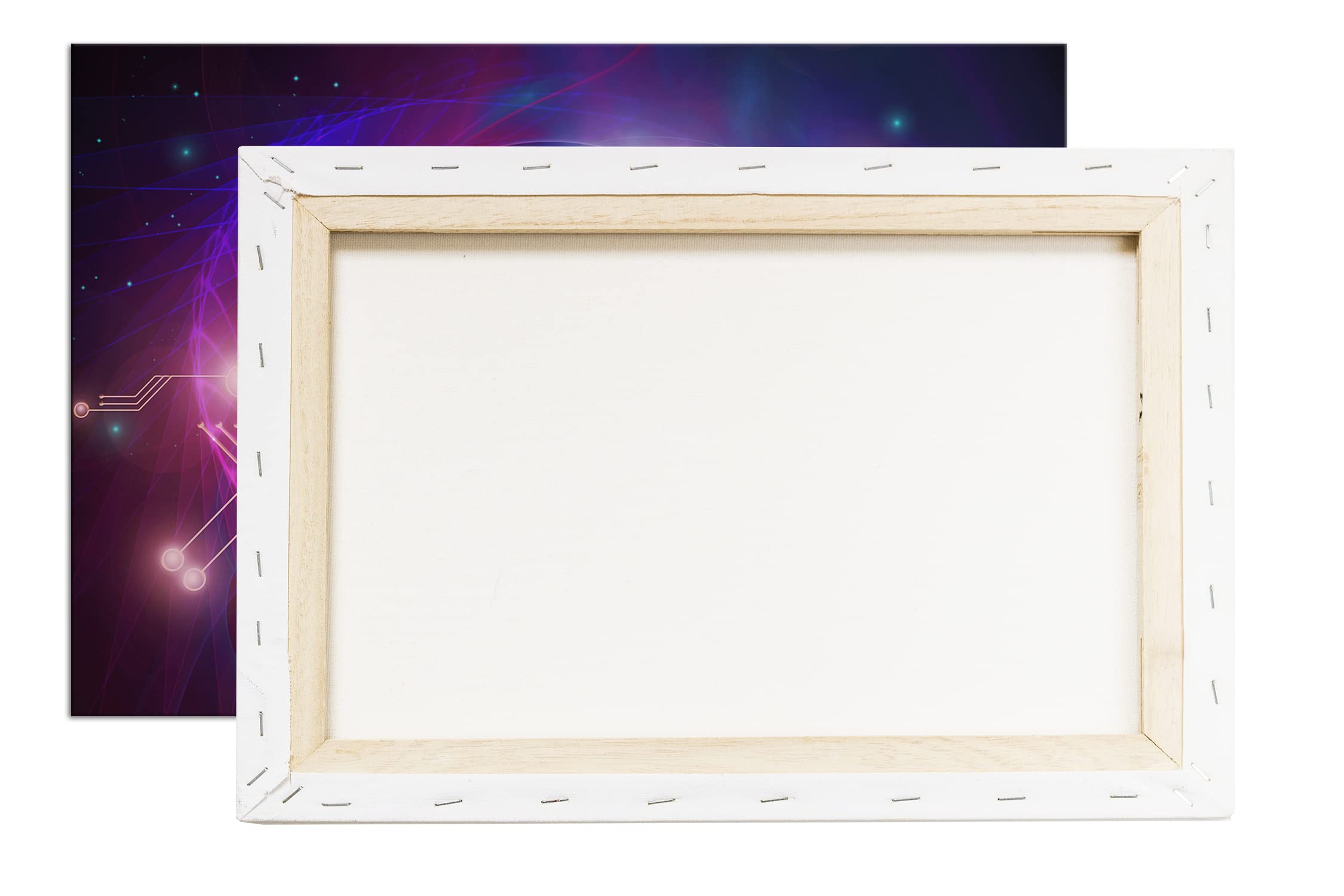 Fotomural sobre lienzo (120 x 80 cm), diseño de ciencia ficticia