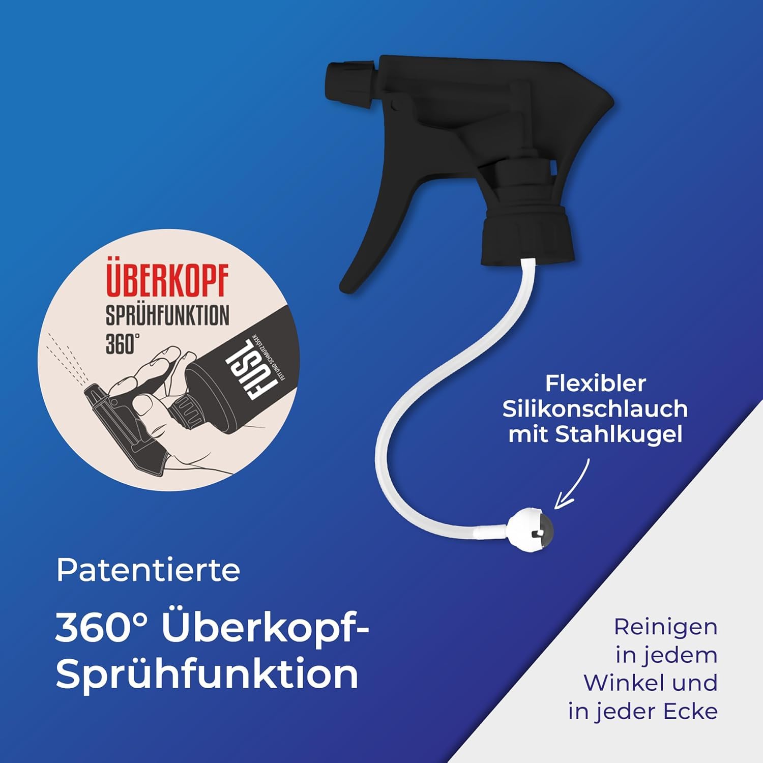 Fettlöser – Starke Fettentfernung perfekt für den Grill bei Verschmutzungen durch Fett, Eiweiß & Stärke – Vielseitig Einsetzbar auf Edelstahl, Aluminium und Kunststoff 500ml