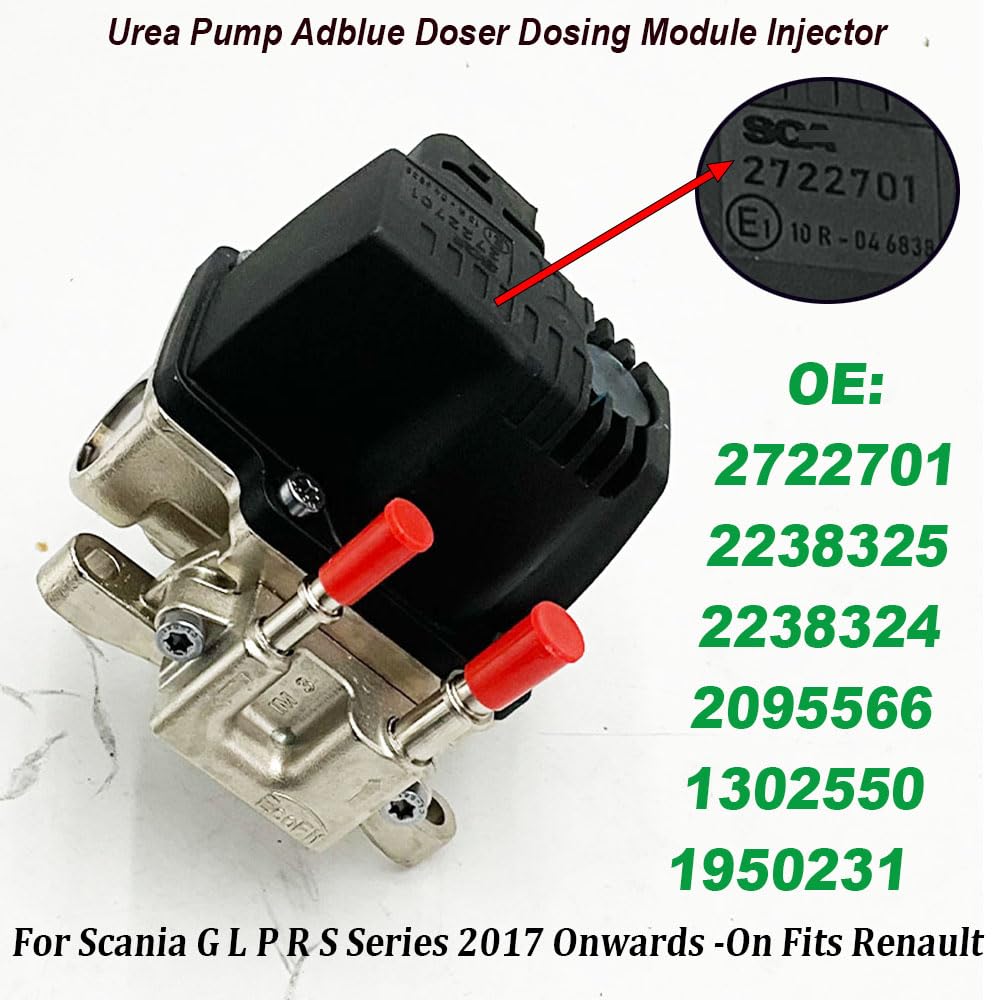 Filtr do systemu mocznika Do Scania GLPRS 2017 2722701 2238325 2238324 Moduł Dozowania Wtryskiwacza Mocznika Dysza Pompy 2095566 1302550
