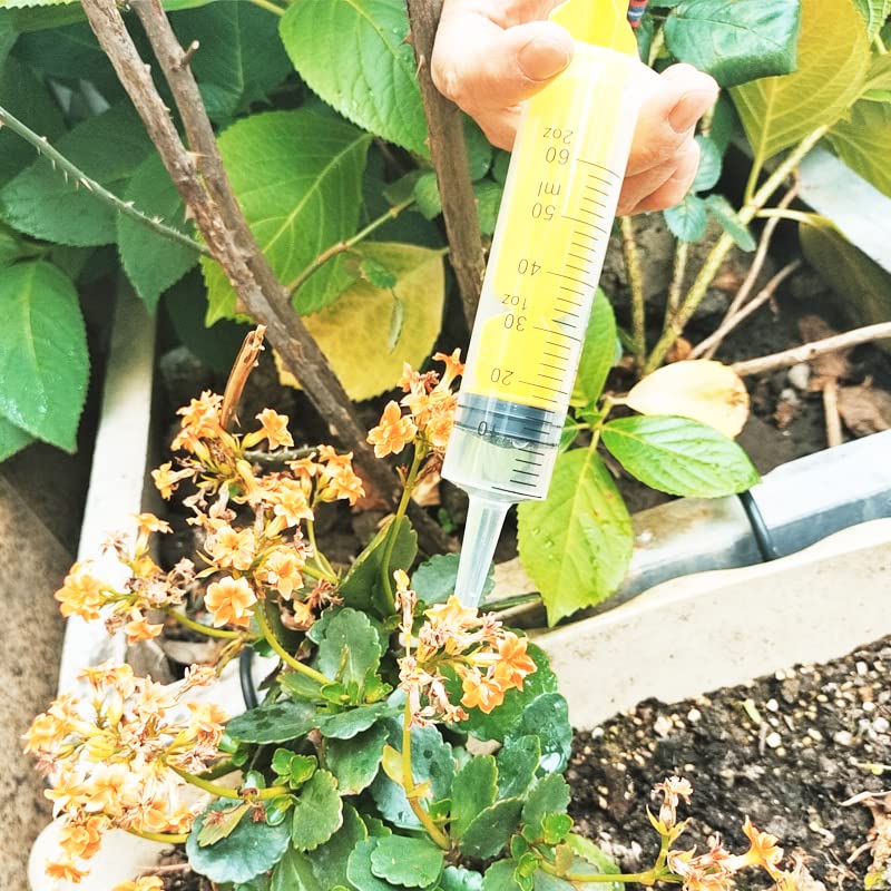 24er-Set Plastikspritzen Ohne Nadel – 60 Ml, 6 Farben (je 4 Stück), Lebensmittelecht, Mehrfach Verwendbar, Für Flüssigkeiten