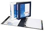 Avery Framed View 3 Ring Binder, 1.5" EZD Rings, 1 Navy Blue Binder – view 6