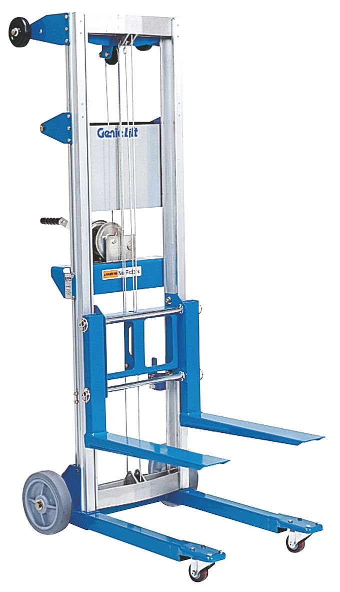 Invertible Fork Material Lift, 400 lb.