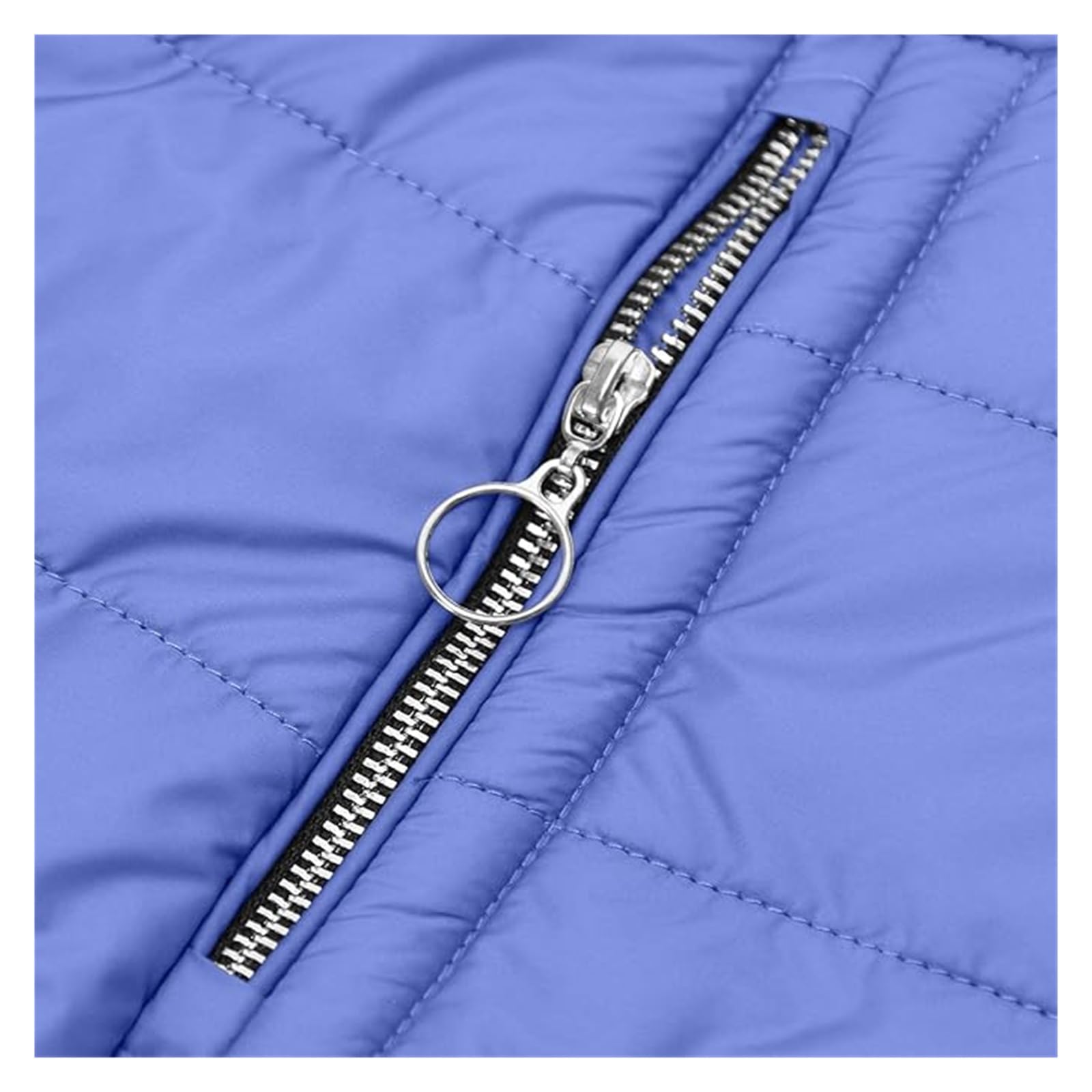 Ropa De Invierno De Forro Polar De Gran Tamaño Con Bolsillos, Abrigo Acolchado Ligero Con Cremallera Sólida, Forro Sherpa For Mujer, Abrigo De Invierno Cálido Con Capucha, Ropa De Abrigo