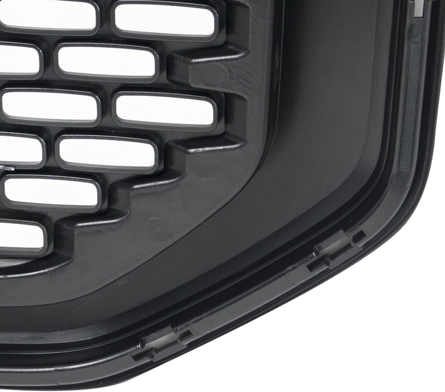 Spec-D Tuning Black Denali Style Front Hood Grille Compatible with 2015-2020 GMC Yukon/Yukon XL