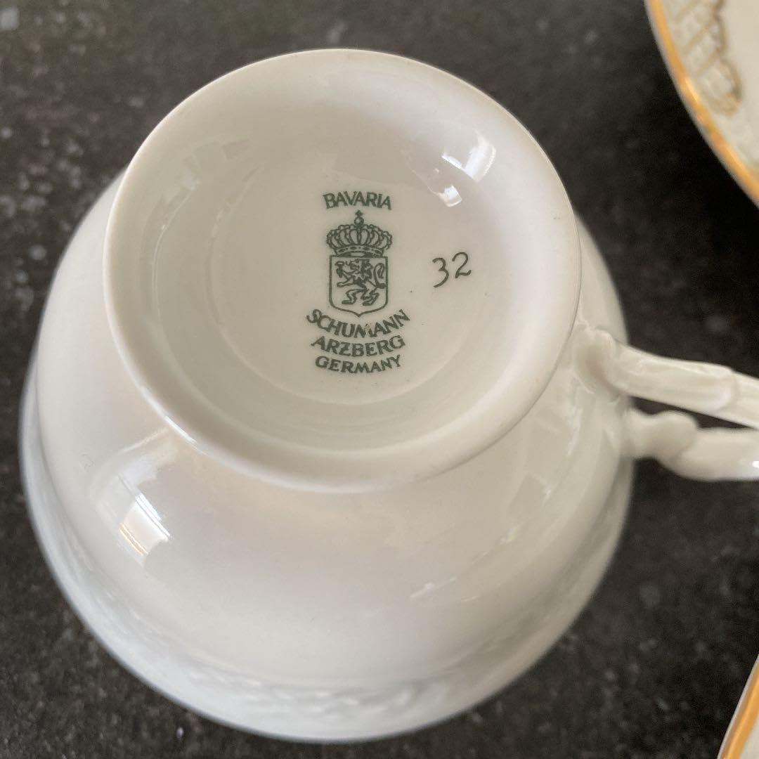 ヴィンテージ】シューマンババリアトリオ3点セット花柄