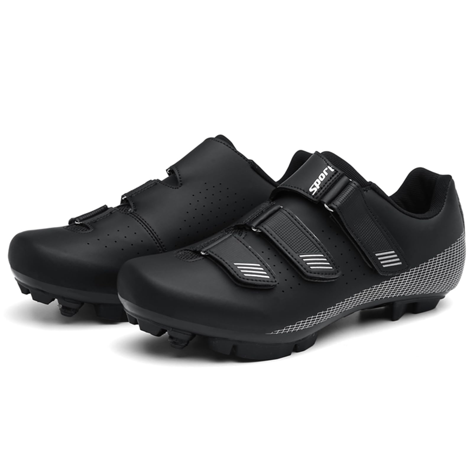 Scarpe da Ciclismo MTB Uomo, Scarpe da Mountain Bike, Compatibile con Shimano SPD 2-Bolts Pedals Zapatilla de Ciclismo Scarpe da Equitazione
