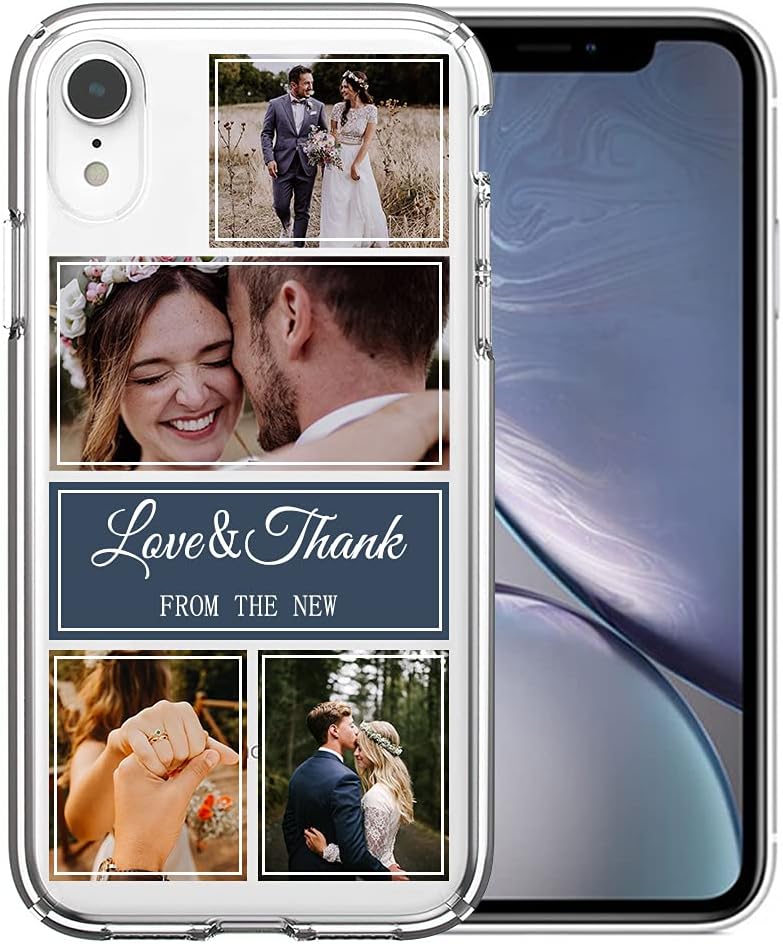 Personalised transparent iphone xr case Clearance