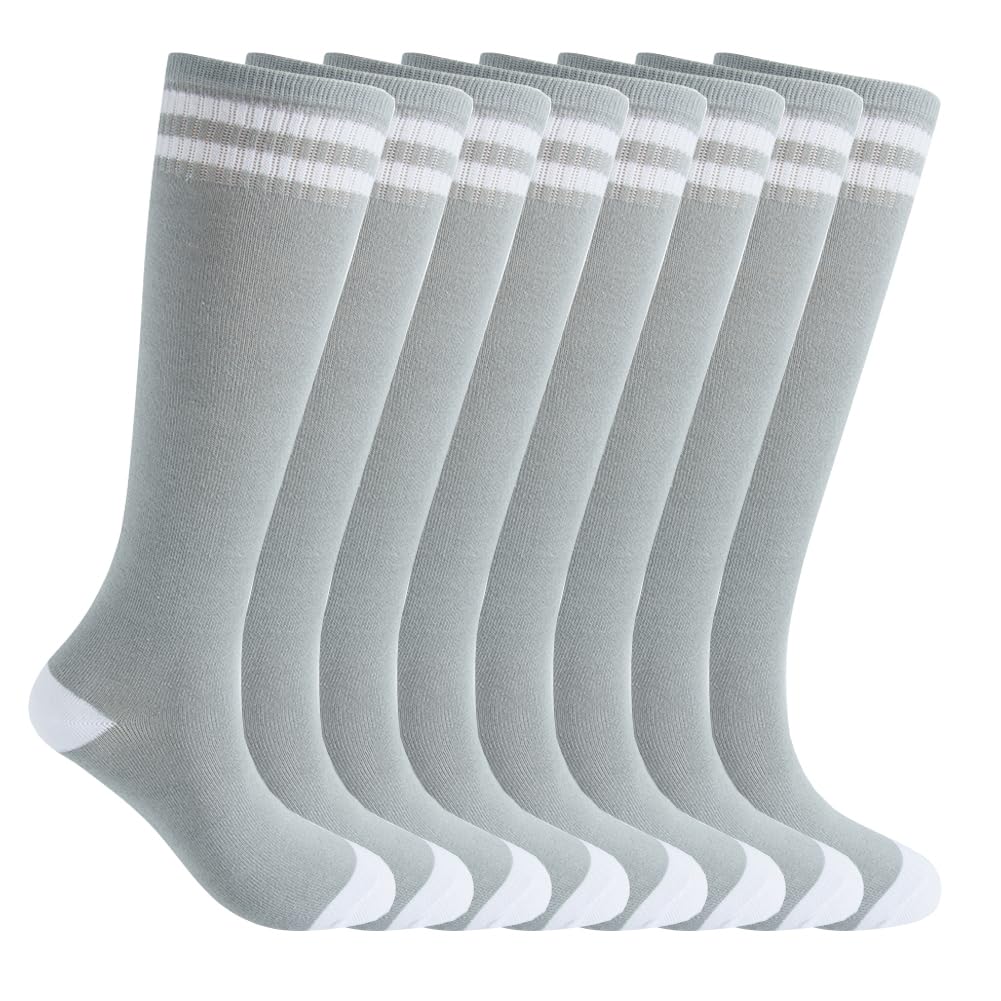 Knee High Socks for Kids, Cotton Soccer Socks for Boys, Girls, Toddlers……