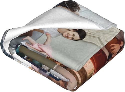 Miniatura 10 de Mantas de franela personalizadas, collage de fotos, mantas de ropa de cama personalizadas para la familia, día de la madre, regalo de cumpleaños (4