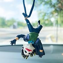 YOURKARTS.COM Comic Villain Upside-Down Hanging Car Ornament – Unique Dashboard Toy | Quirky Interior Car Decoration Idea for Fans | car Accessories 2025