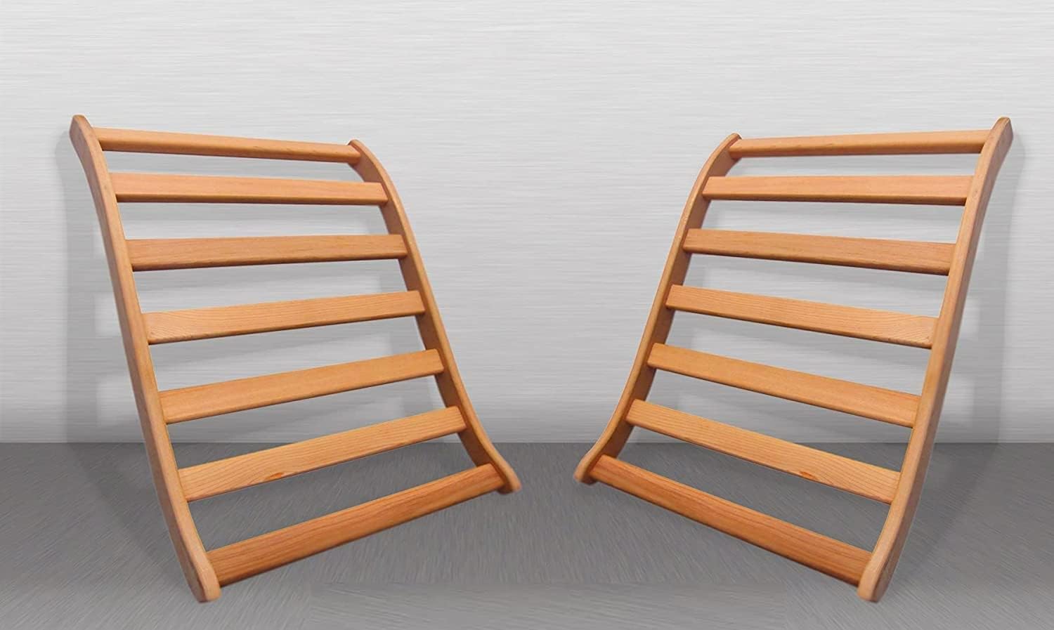 Maxxus Saunas Dynamic Canadian Red Cedar Sauna Backrest 2-Pack 100% Natural Red Cedar Wood Construction, S-Shape, No Stains, All Natural Finish (Backrest)