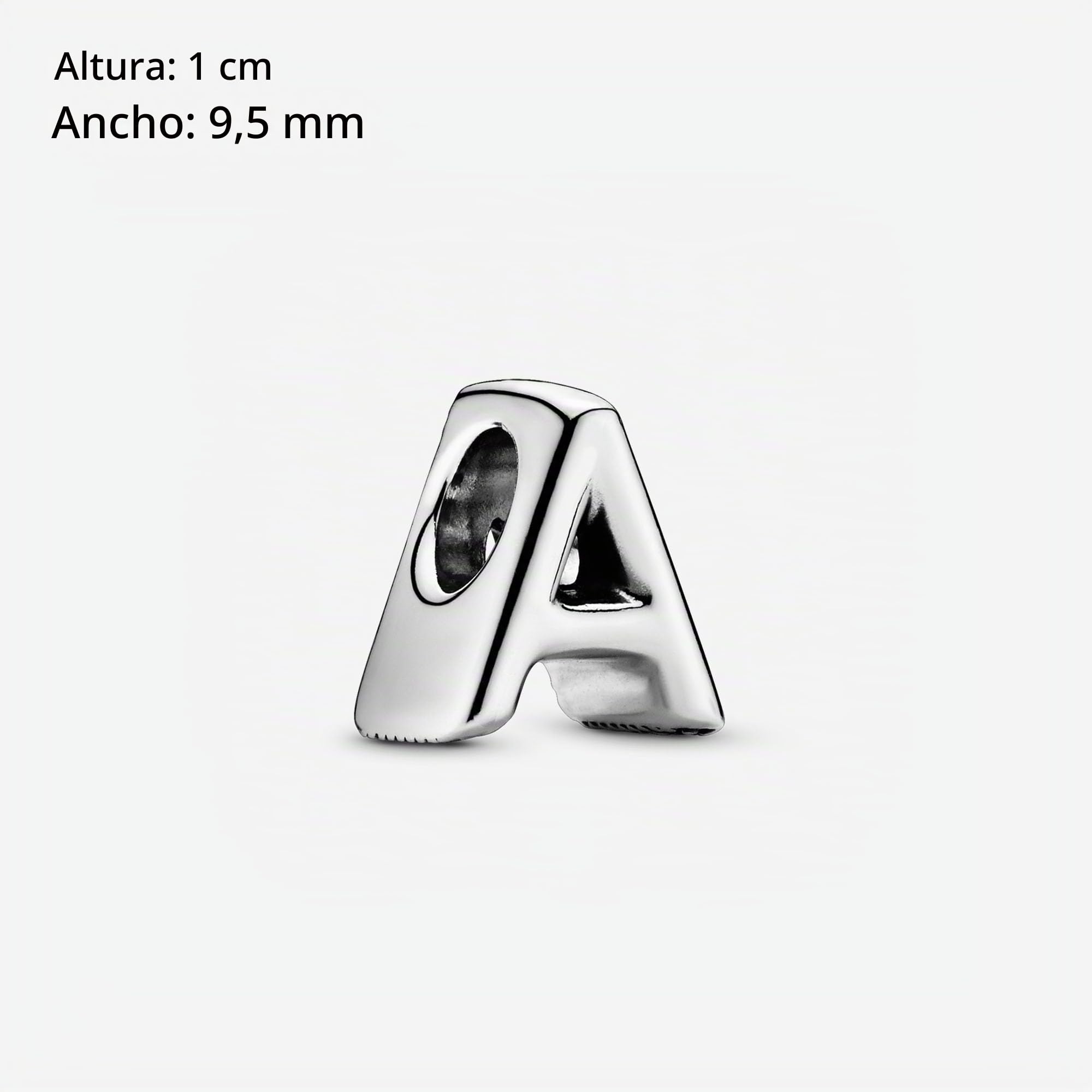 Pandora Letter Sterling Silver Charms