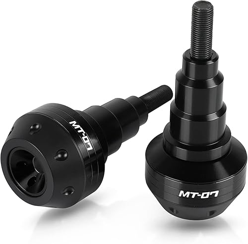 Motorcycle Frame Crash Pads Engine Case Sliders Protector for Yamaha MT07 MT-07 MT 07 09 MT09 2015-2021 Falling Protector (Color Black MT07 1)