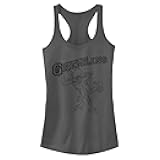 Warner BROS Women's Warner Brothers Juniors' Collegiate Gremlin Racerback Tank Top