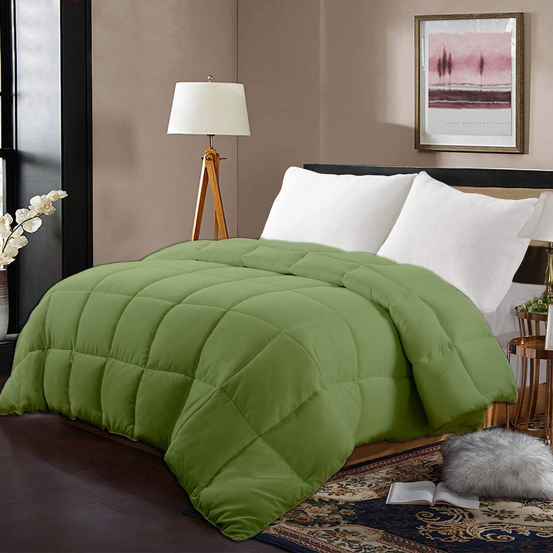 Dhruvi Bedding Premium Crinkle Crushed 500 GSM Teal Blue Venice Velvet Lush Twin Bedding Comforter Sherpa 1 Piece Velvet Comforter 68