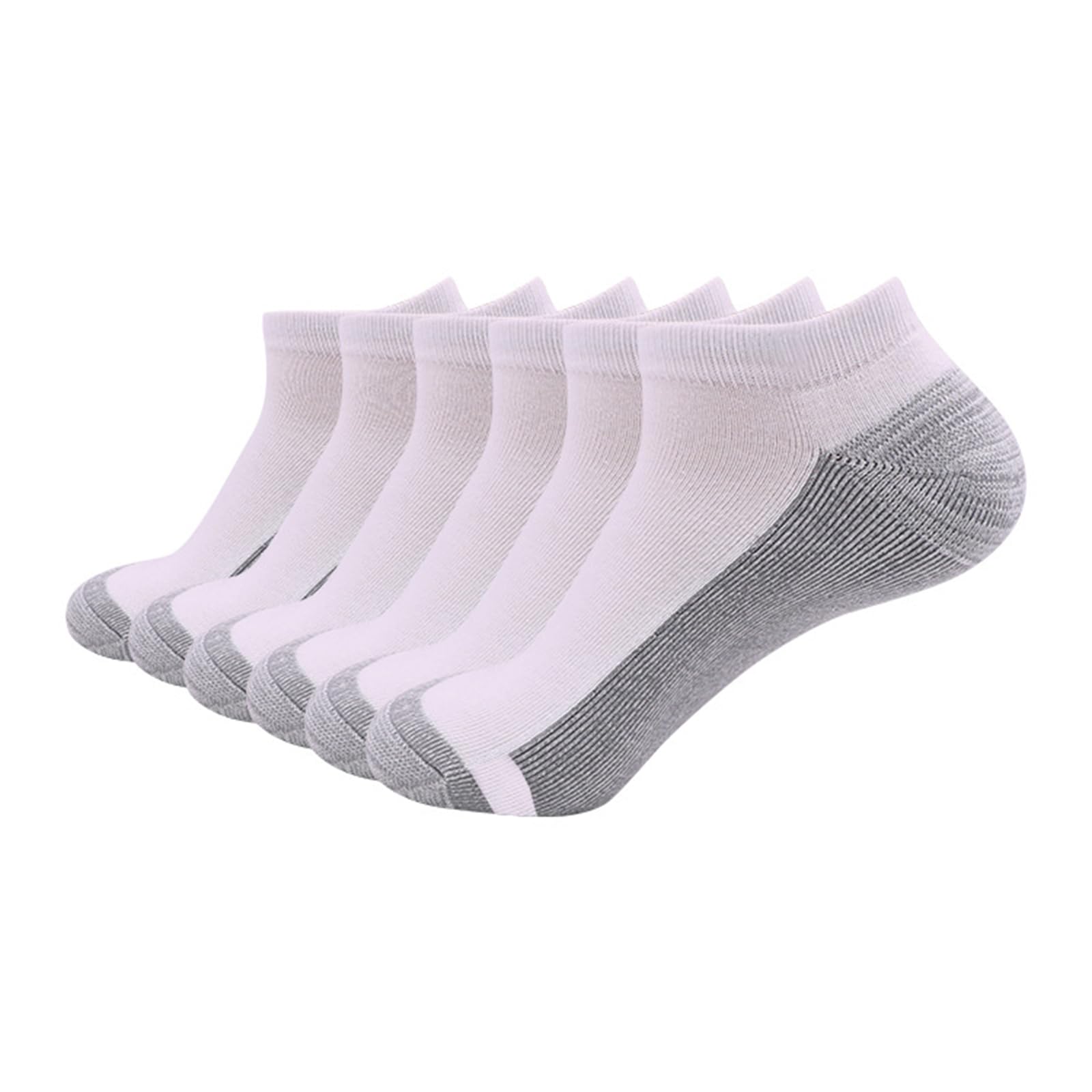 12-30 pares de calcetines de tobillo de corte bajo para hombre, delgados, transpirables, casuales, invisibles calcetines atléticos a granel