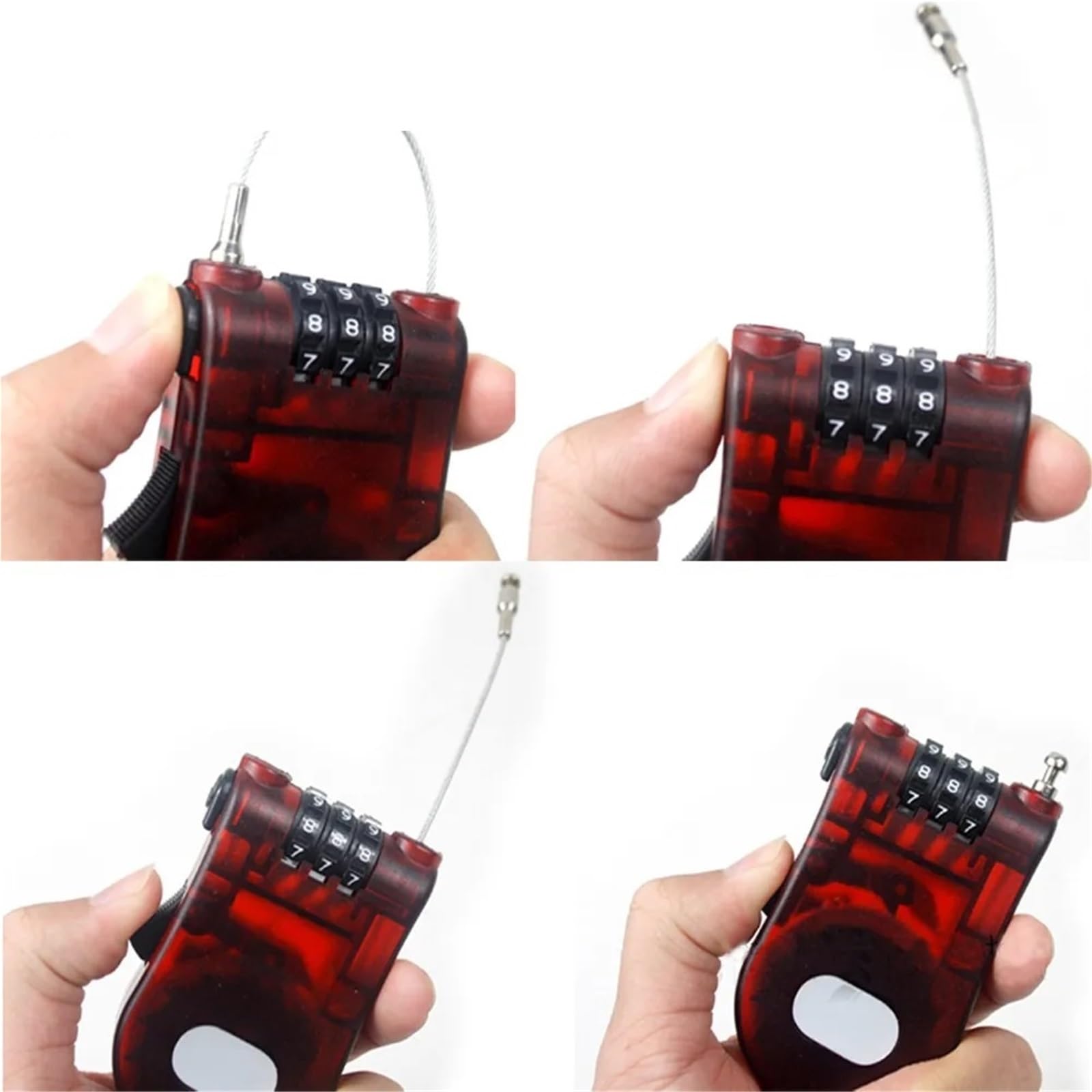 Combinazione di chiusura con cerniera bagaglio valigia scatola da viaggio codice a 3 cifre password lucchetto MMS39 1 pz(Orange)