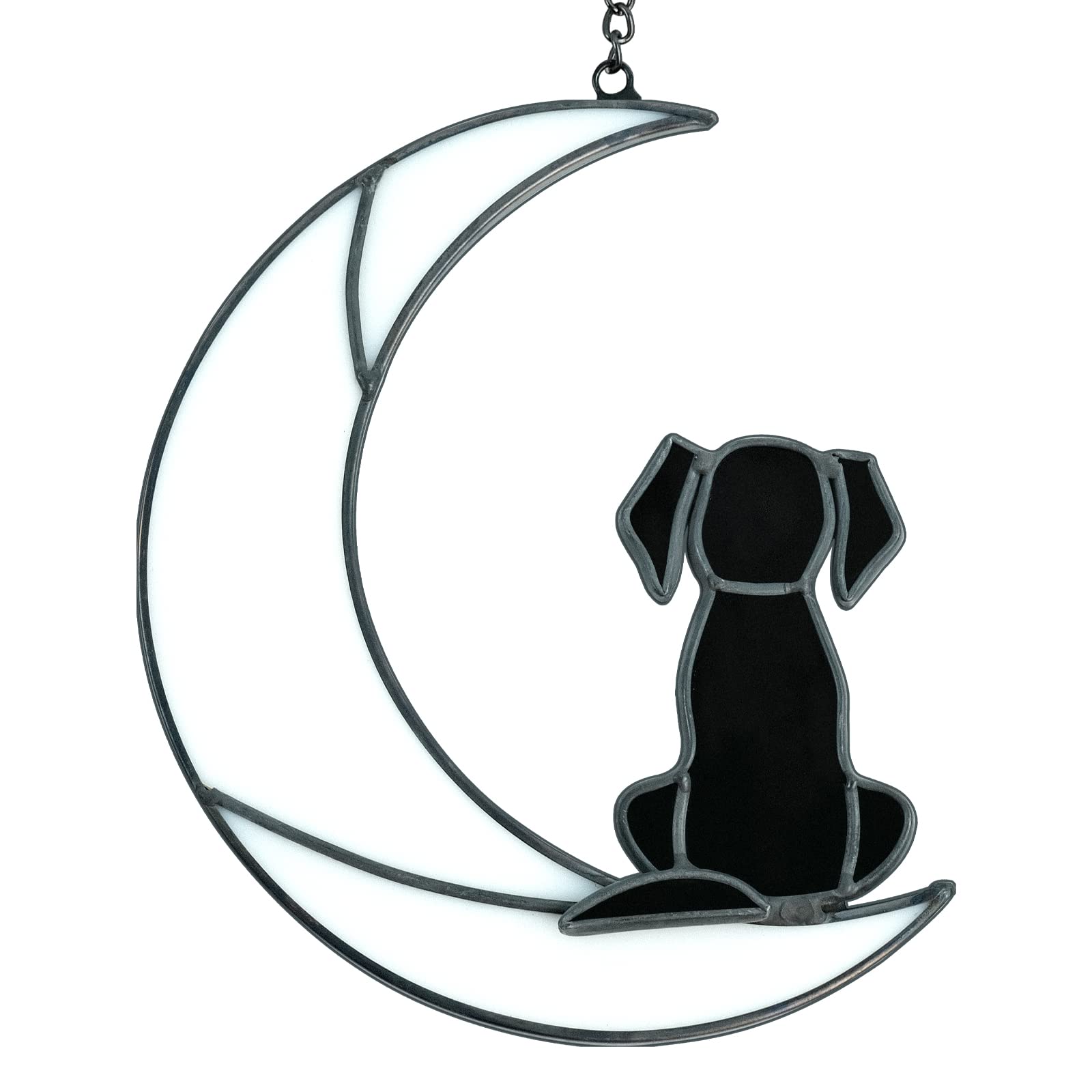 Sobotoo Dog Memorial Gifts for Loss of Dog, Loss of Dog Sympathy Gift, Dog Memorial Gifts for Dog Lovers, Pet Sympathy Gifts for Dogs, Pet Memorial Gifts, Suncatcher Stained Glass Window Hanging