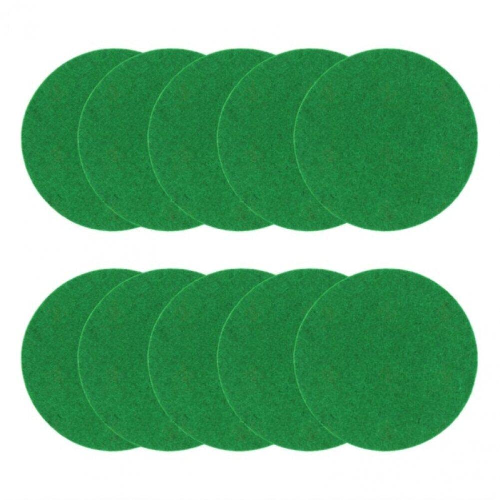 10 Pcs 94 Mm Air Hockey Mallet De Fieltro De Fieltro De Reemplazo Pushers De Hockey De Aire Pellatores Adhesivo Agreta Adhesivo para Air Hockey