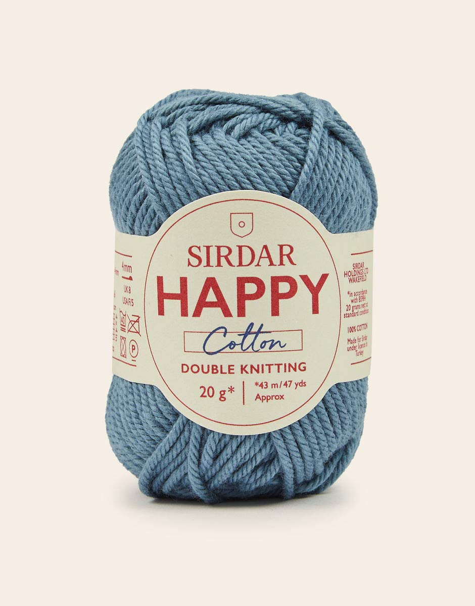 Happy Cotton DK Ball 20g Sirdar (750 Beach Hut)