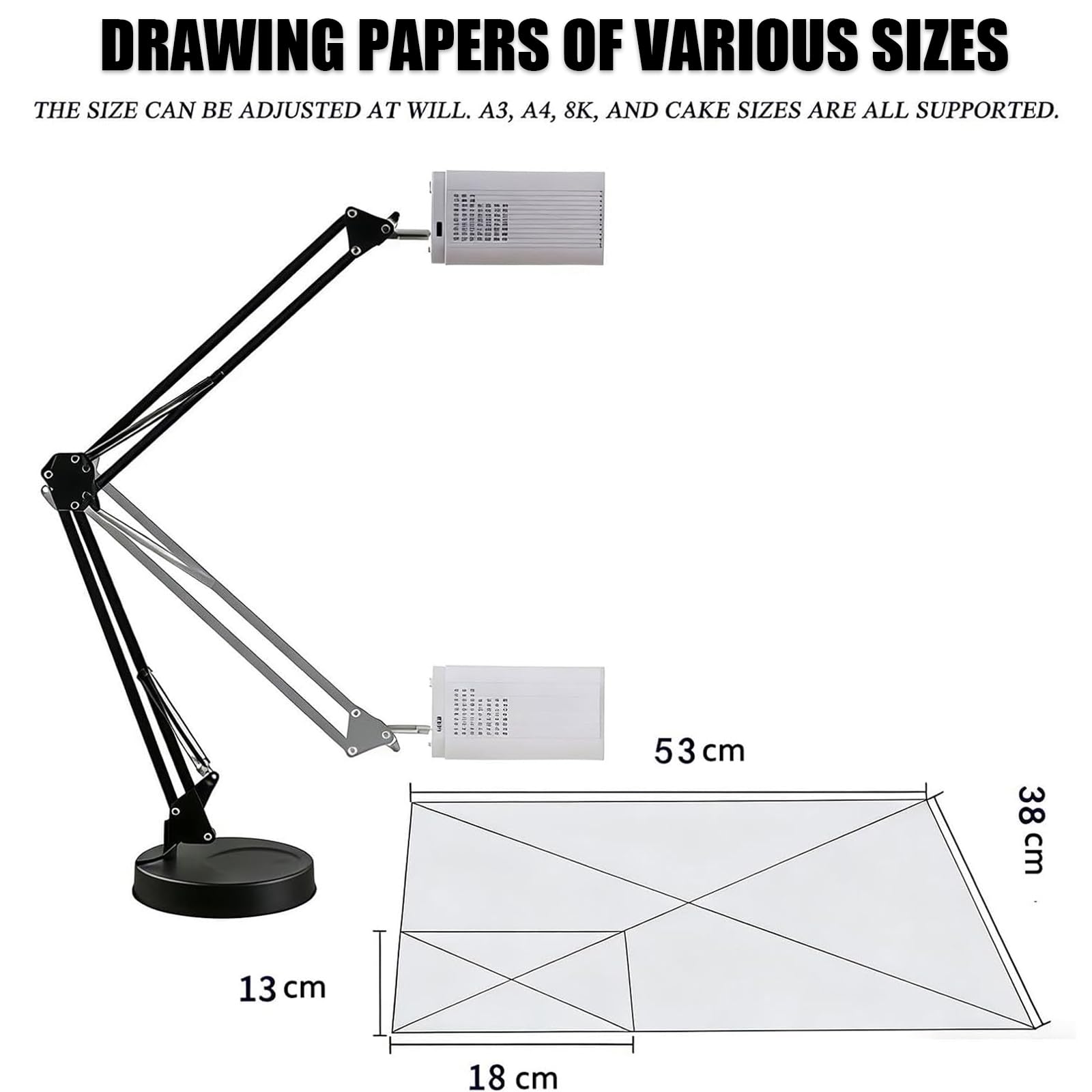 Proiettore Artistico Per Tracciare, Disegnare E Dipingere, Proiettore Smart Sketcher Da Tavolo/parete Con Supporto, Compatibile Ios/android/wifi/usb/hdmi, Strumento Di Schizzo Per Principianti/adulti
