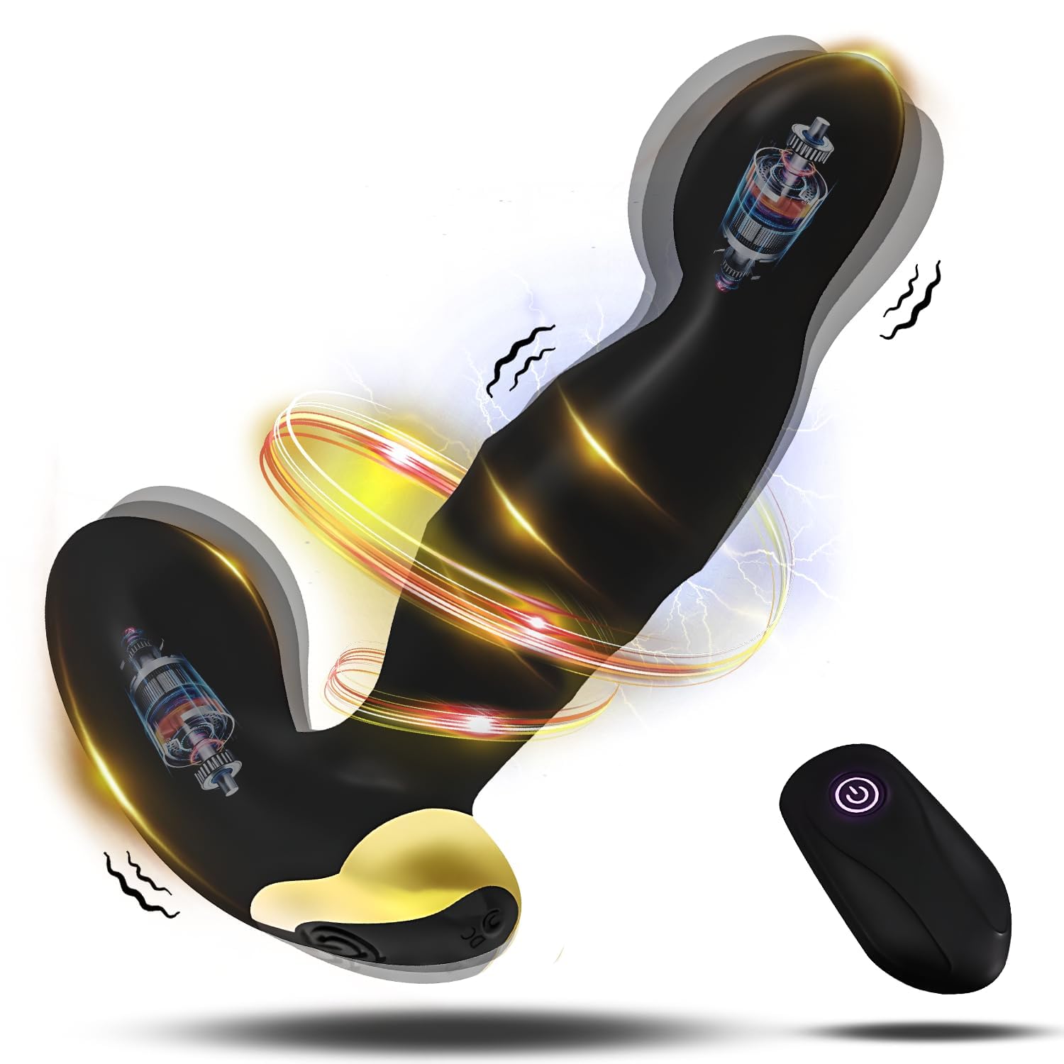 10 Modes Prostrate Device and one-Touch Recovery Portable Soft Silicone Easy to wear Silent and Waterproof Beautifully Packaged