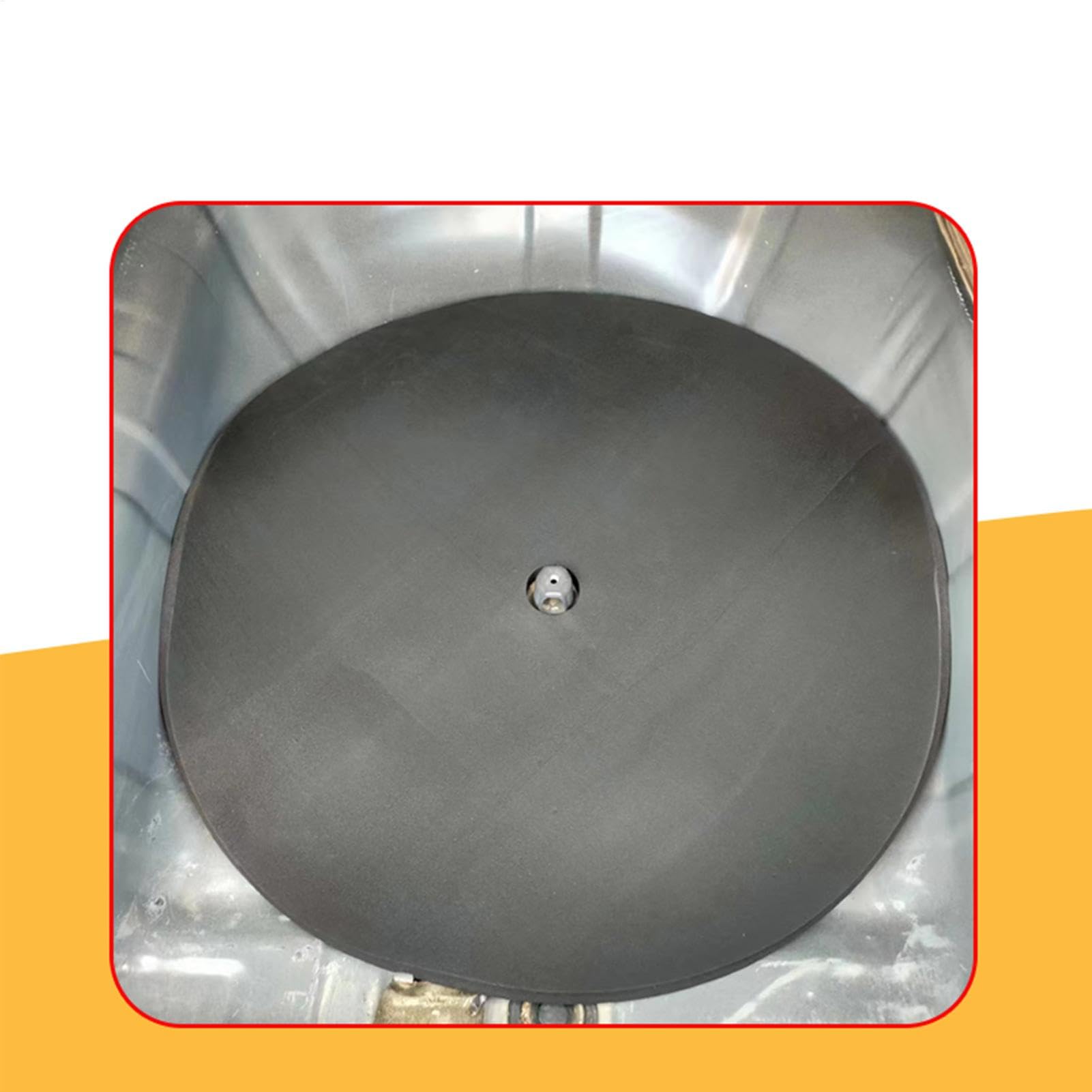 Reifenschalldämpfungsplatte, Kfz-Schalldämmplatten - Baumwoll-Isolierpad, Ersatzreifen-Schalldämmmatte,Runde Schalldämpfungsplatte Schallschutzmaterial für Car175/200