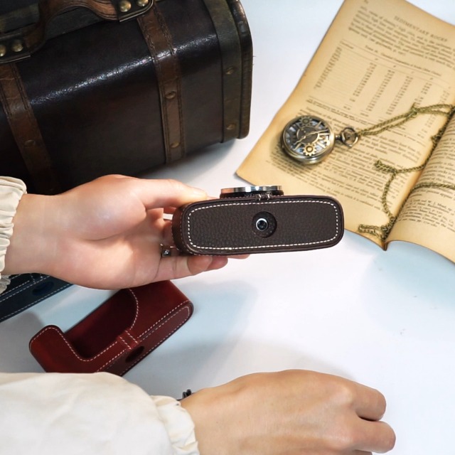 ✽PEN　EE-3✽EE3✽OLYMPUS✽オリンパス✽ハーフカメラ✽牛革貼替 ✽PEN EE-3✽EE3✽OLYMPUS✽オリンパス✽ハーフカメラ✽牛革貼