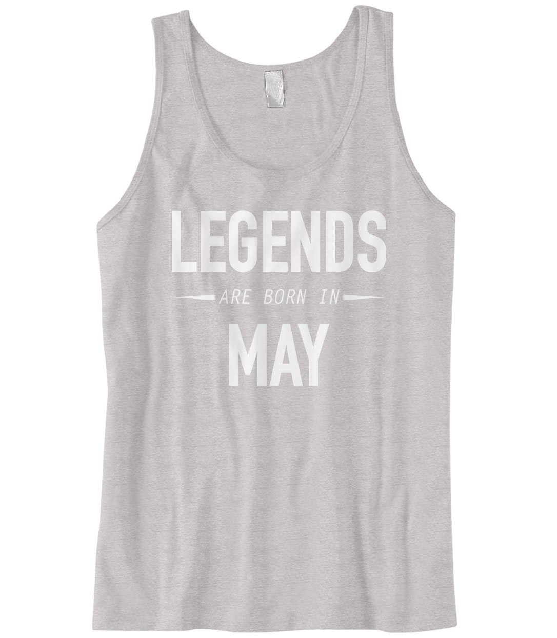 Men's Legends are Born in May Birthday Gift Tank Top