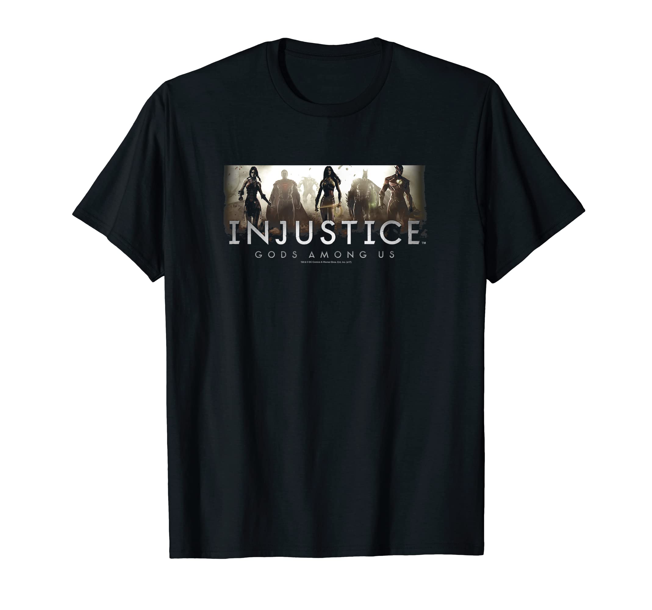 Injustice: Gods Among Us Logo T Shirt