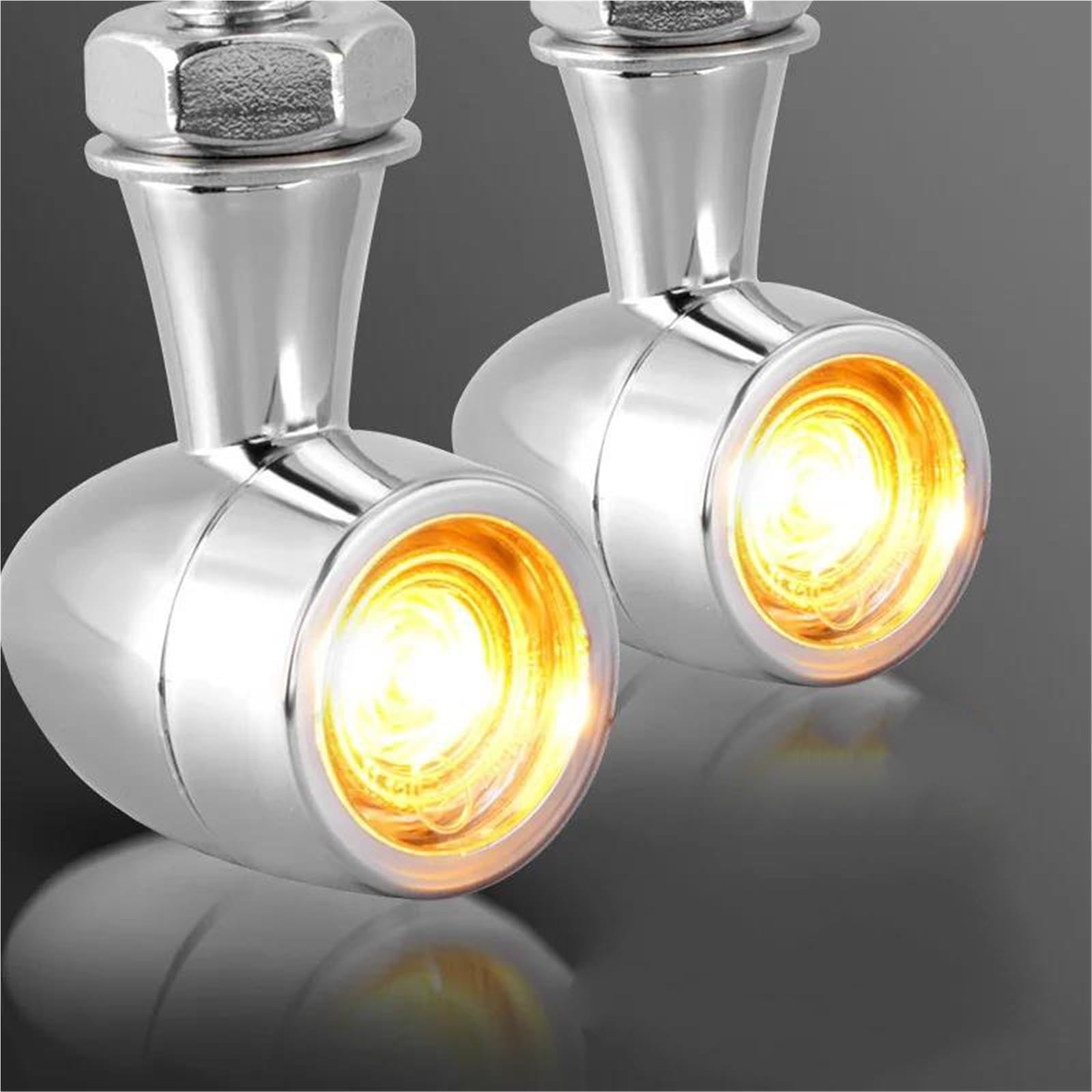 Faro Di Svolta Per Moto Per CRF250L CRF250L Rallying CRF300L Rallying CRF450L CRF1000 CRF1100 X-ADV750 ADV150 Luce lampeggiante indicatore(Giallo,4 pezzi)
