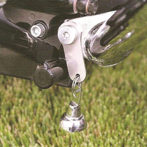 Guardian® Bell Motorcycle Biker Luck Gremlin Riding Bell Hanger (Original Version), Standard, Silver #TOP3