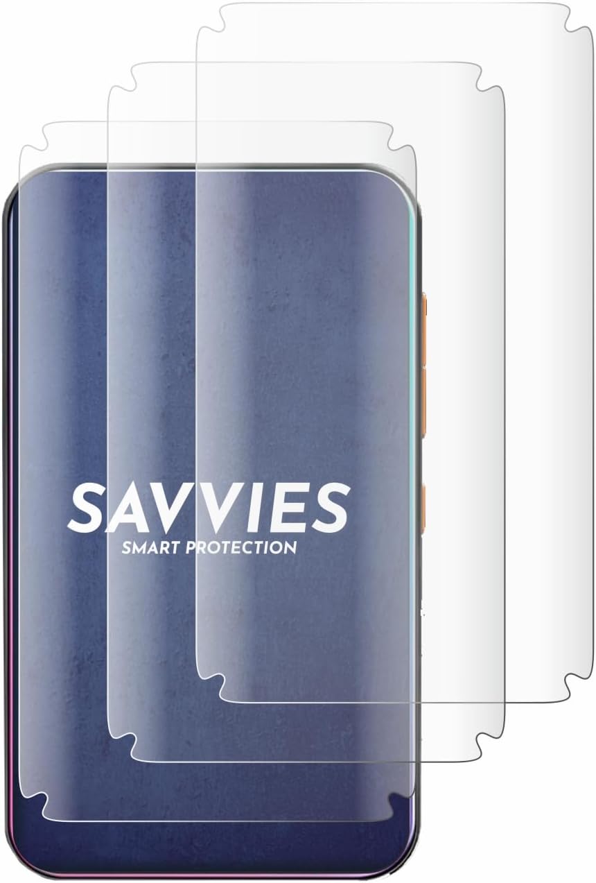 (4 Pack Full-Screen Protection Film Compatible with Timmkoo Q3E Full Cover Screen Protector 3D Curved [Edge to Edge, Scratch Proof]