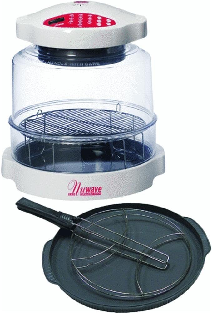 NuWave White Infrared Oven with Extender Ring Kit