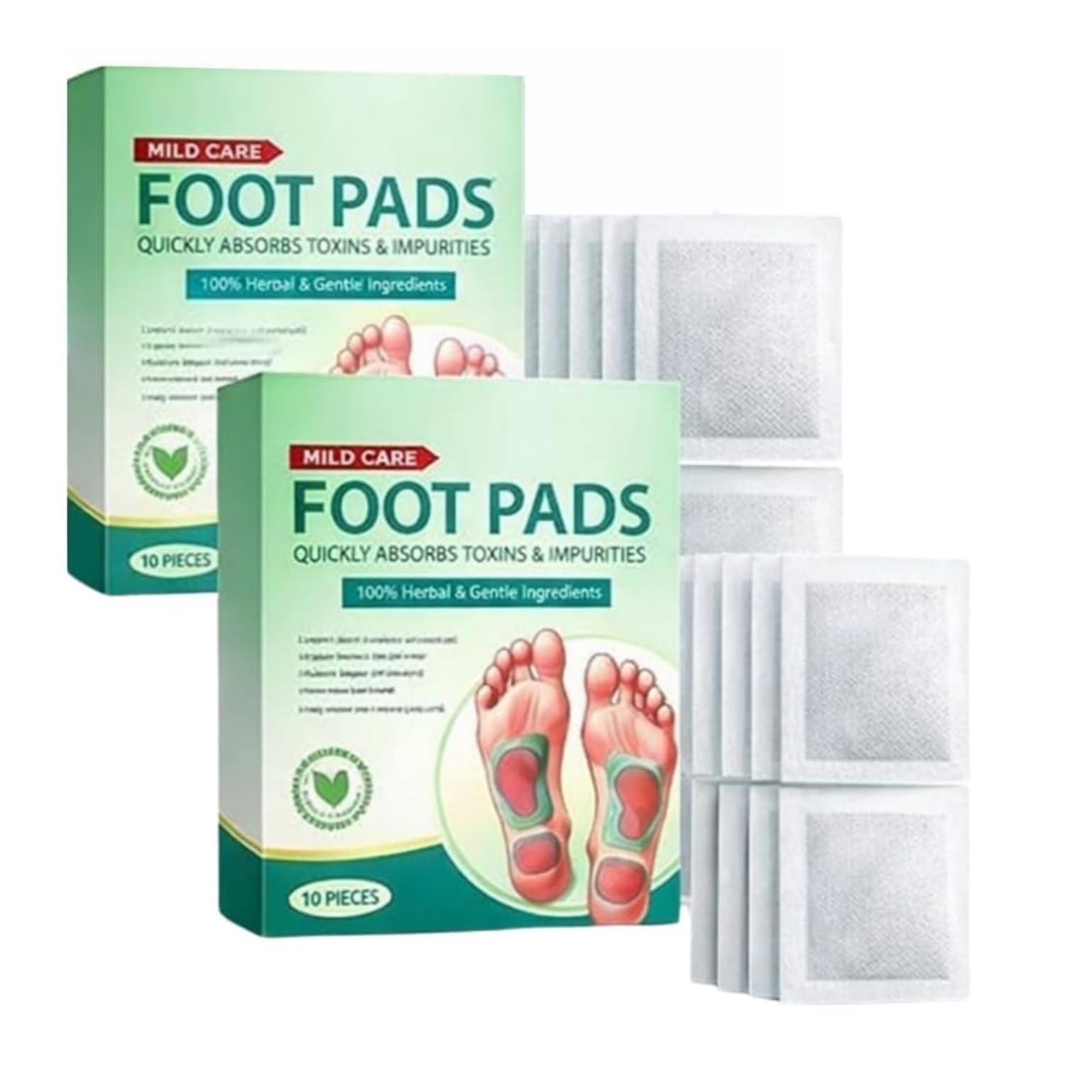 Foot patch Herbal And Gentle Ingredient Detox Foot Pads, Natural Ingredients for Sleep Aid, Pain Relief, Toxin Removal with Bamboo Vinegar (50 Pcs - Pack Of 5)-image-34