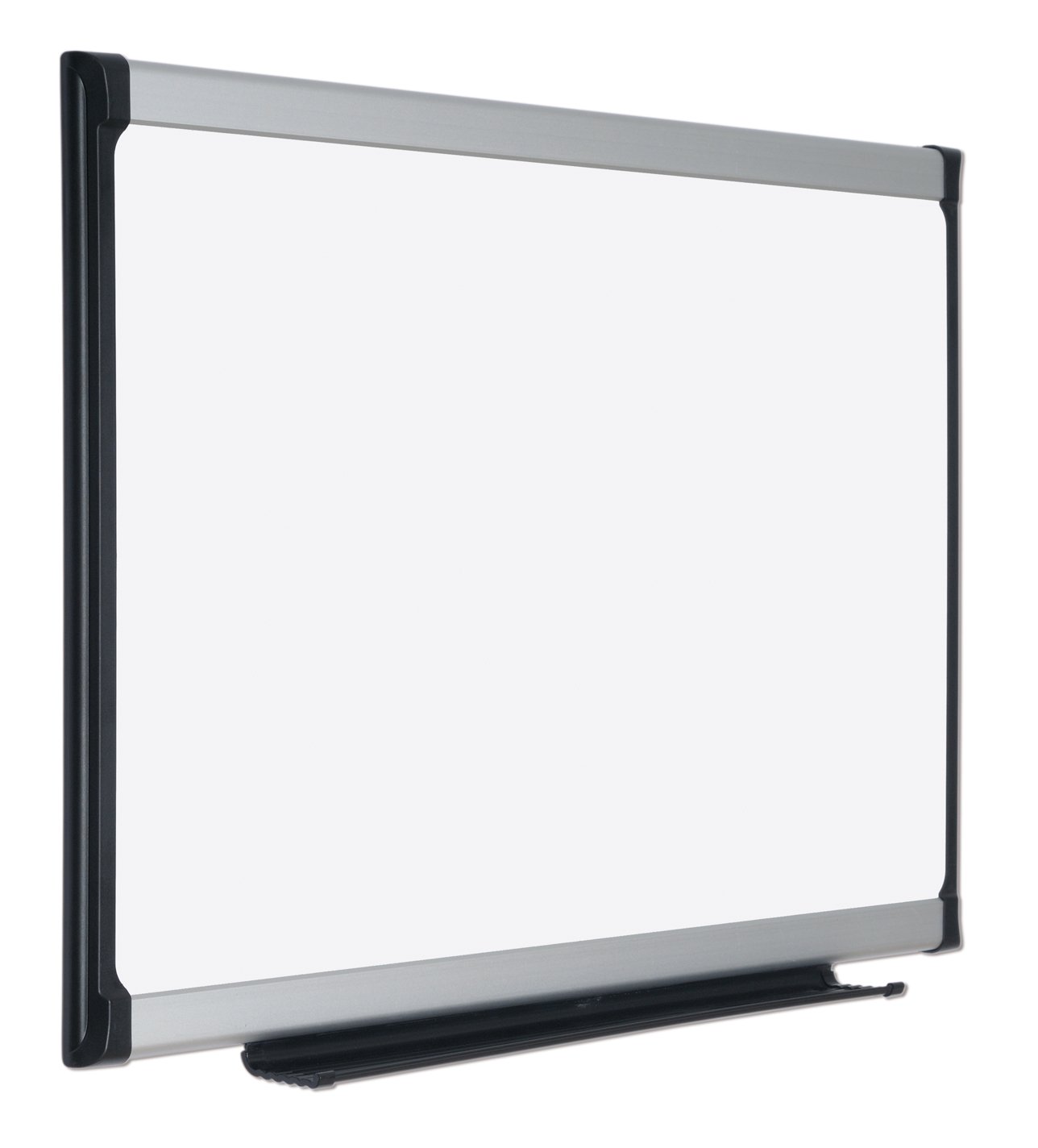 Bi-Office Black Provision Whiteboard, Magnetic