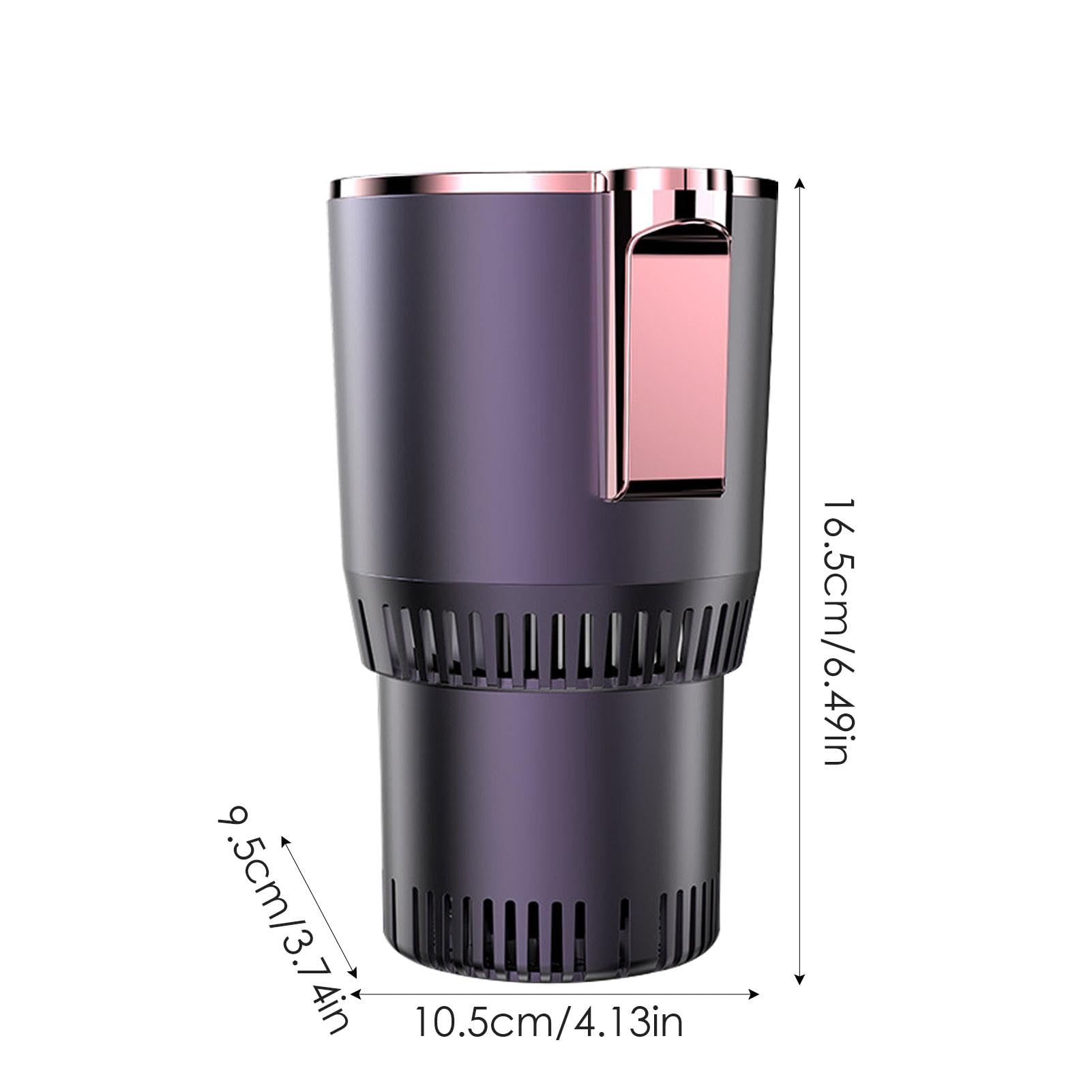 Chauffe-eau de voiture – Chauffe-café de voiture, porte-gobelet automobile, refroidisseur de tasse de voiture, extenseur de tasse de voiture, porte- boisson | Porte-bouteille d'eau 2 en 1 pour voiture
