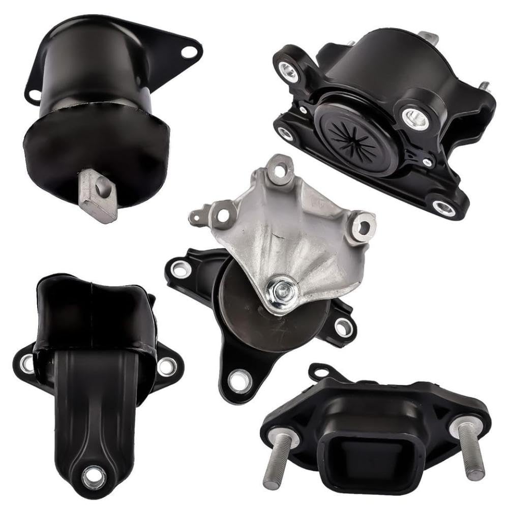 Set of 5 Engine Motor and Transmission Mount Kit Compatible with Accord TSX 2.4L Auto Trans A4565 A4570 A4572 A4584 A4561(Ships from: United States)