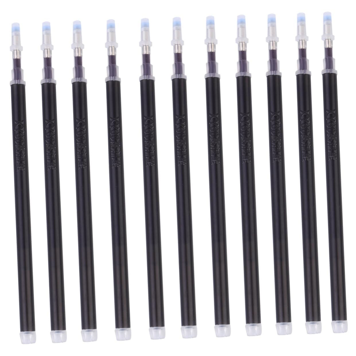 NALACAL 50pcs Clothing Markers Fabric Heat Pen Sewing Ink Quilting Marker Fountain Refills Black Fabric Sewing Marker Dressmaking Liquid Out Accessories