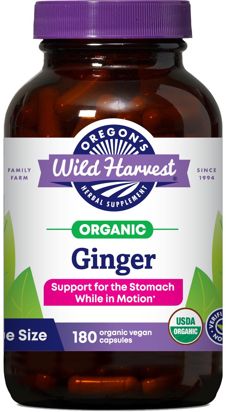 Oregon's Wild Harvest Ginger Herbal Supplement