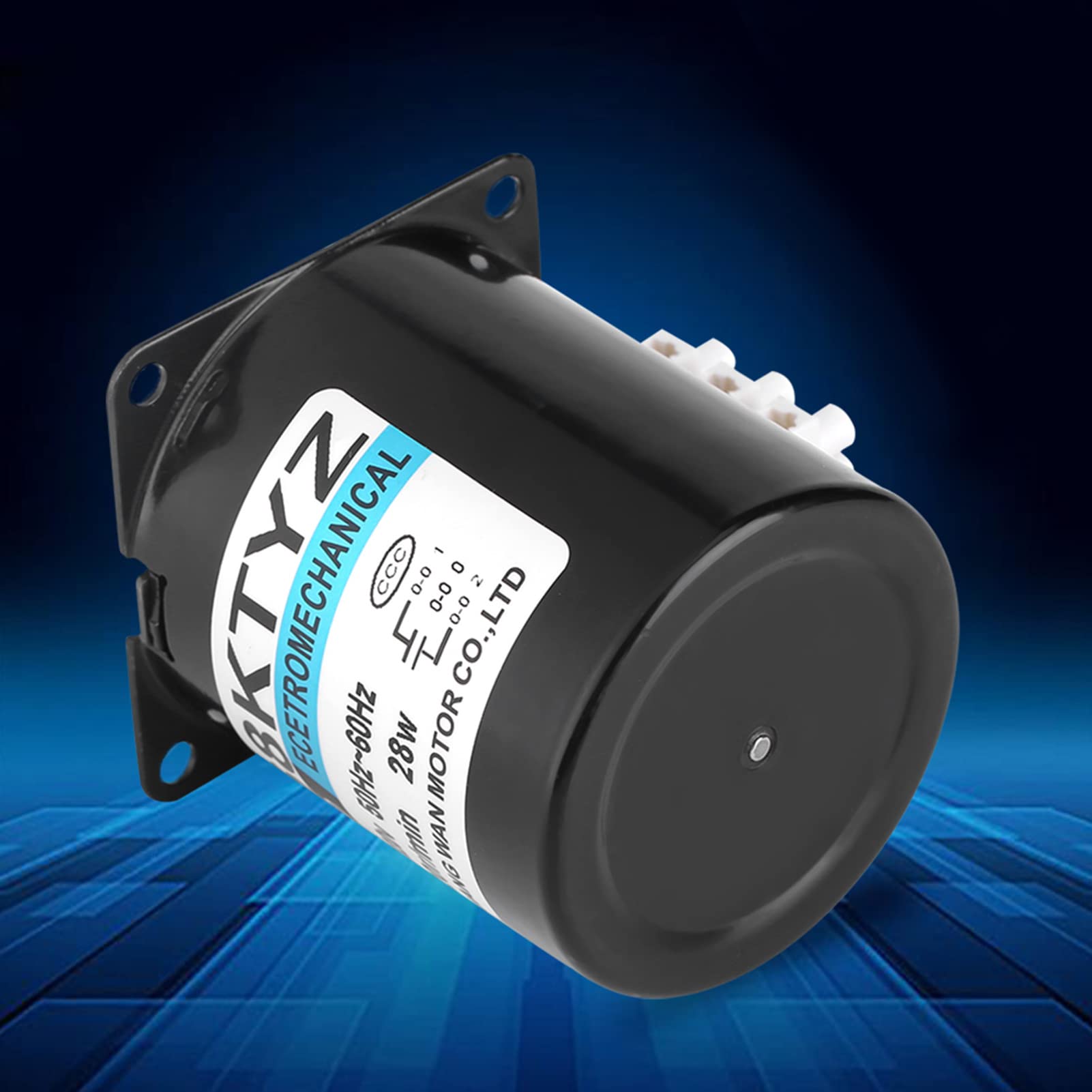 Motore sincrono 68KTYZ, motore a ingranaggi sincroni a magneti permanenti AC220V 28W CW/CCW(20rpm)