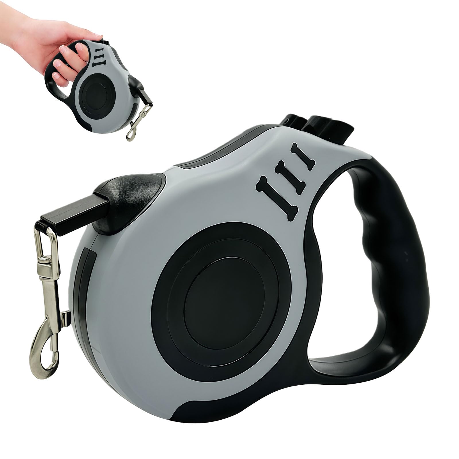 Retractable Dog Lead 5M, Extendable Tangle-Free Leash for Small Dogs