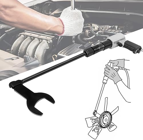 Miniatura 5 de Kit de herramientas de extracción de embrague de ventilador neumático DenForste - Juego de 8 piezas compatible con Jeep, Ford, GM, Chrysler