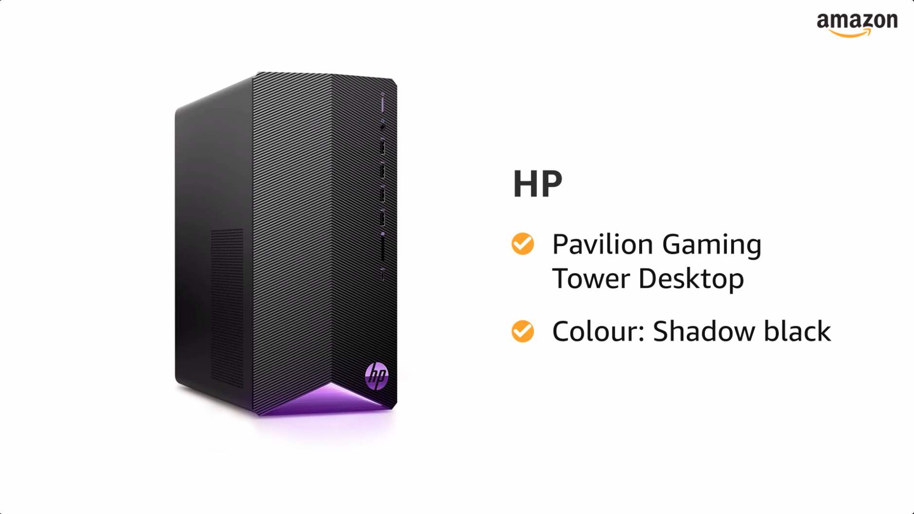 HP Pavilion Gaming 9th Gen Intel Core i7 Processor Tower Desktop