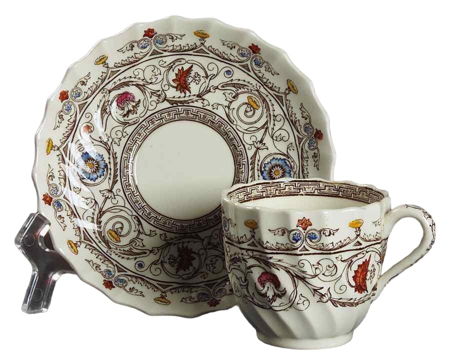 Amazon.com | Spode COPELAND FLORENCE DEMITASSE CUP & SAUCER SET