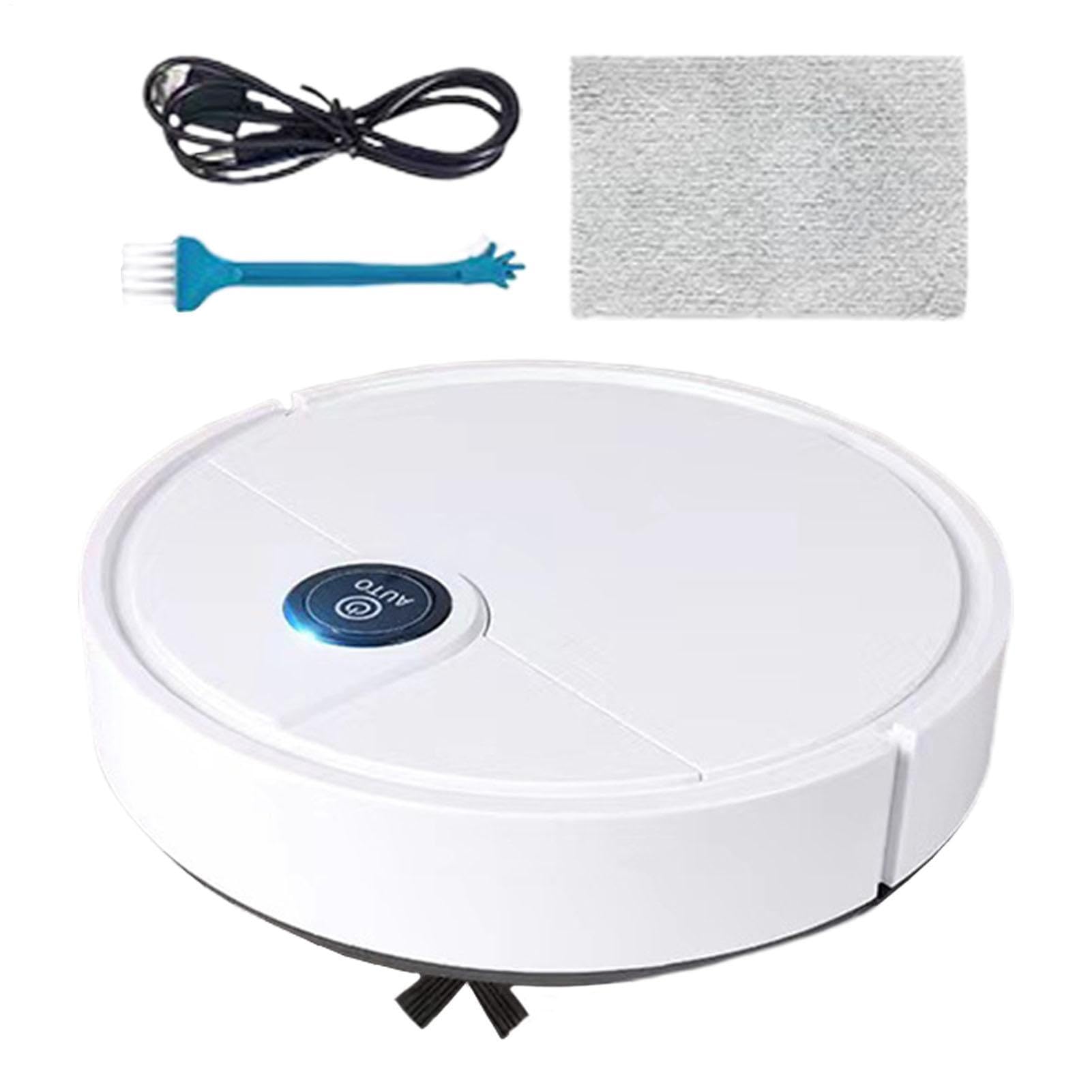 Genérico Robot Vacuum Cleaner – Self-Emptying Autonomous, Automatic Robot Vacuum Cleaner with Self-Emptying Mop | for Apartment Living Room Bedroom Pet Hair and Scrubbing Cleaning