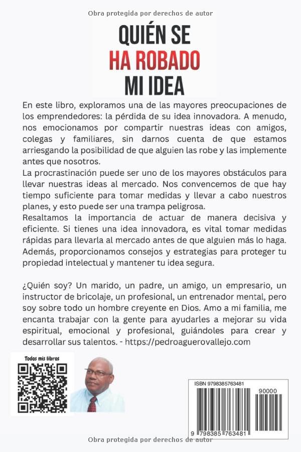 Miniatura 2 de Quién se ha Robado mi Idea La Procrastinación y Cómo Evitar que Roben tus Ideas Libro de Emprendimientos Ideas para Emprender (Spanish Edition)