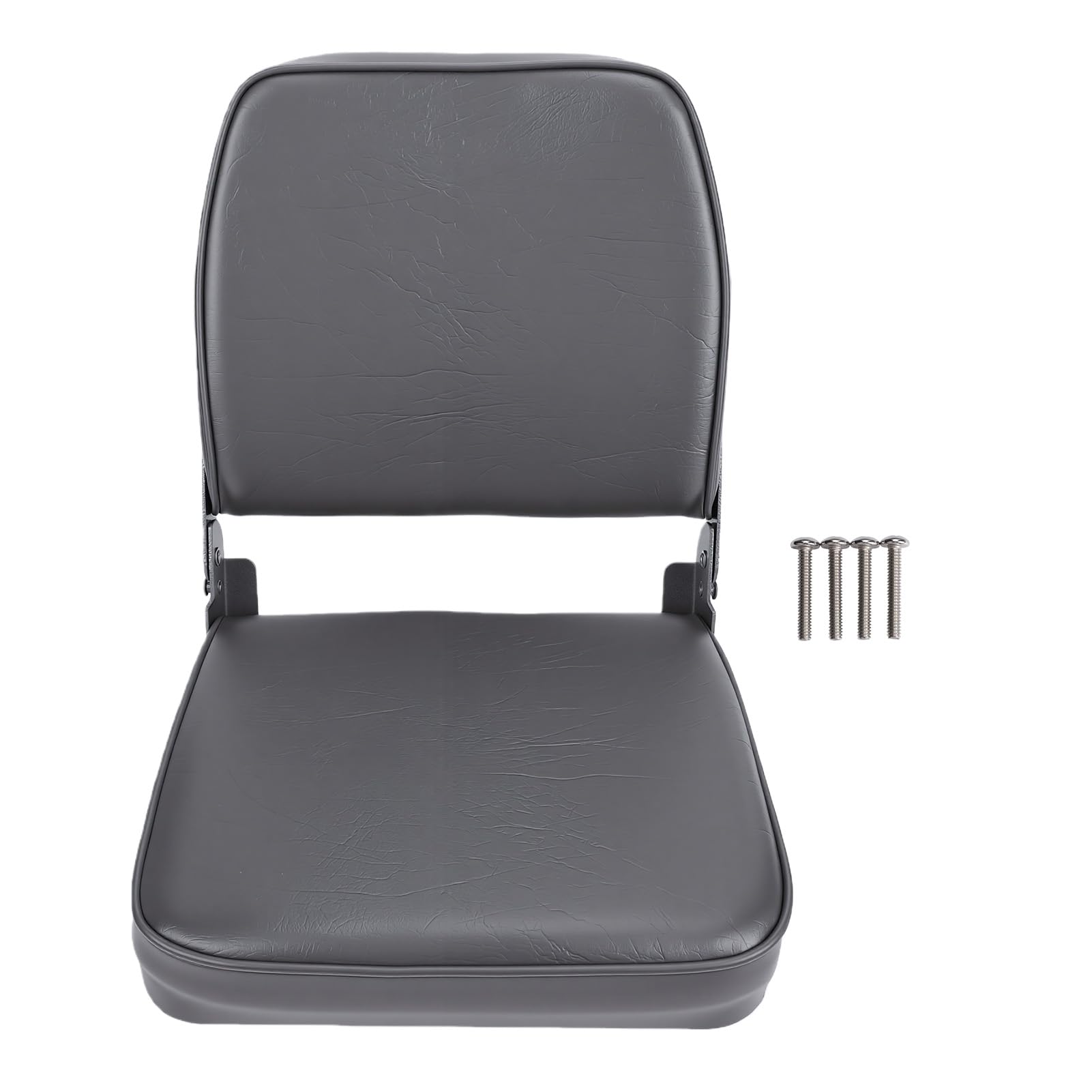 Low Back Boat Chair Comfortable Padded Folding Seat for Fishing and
