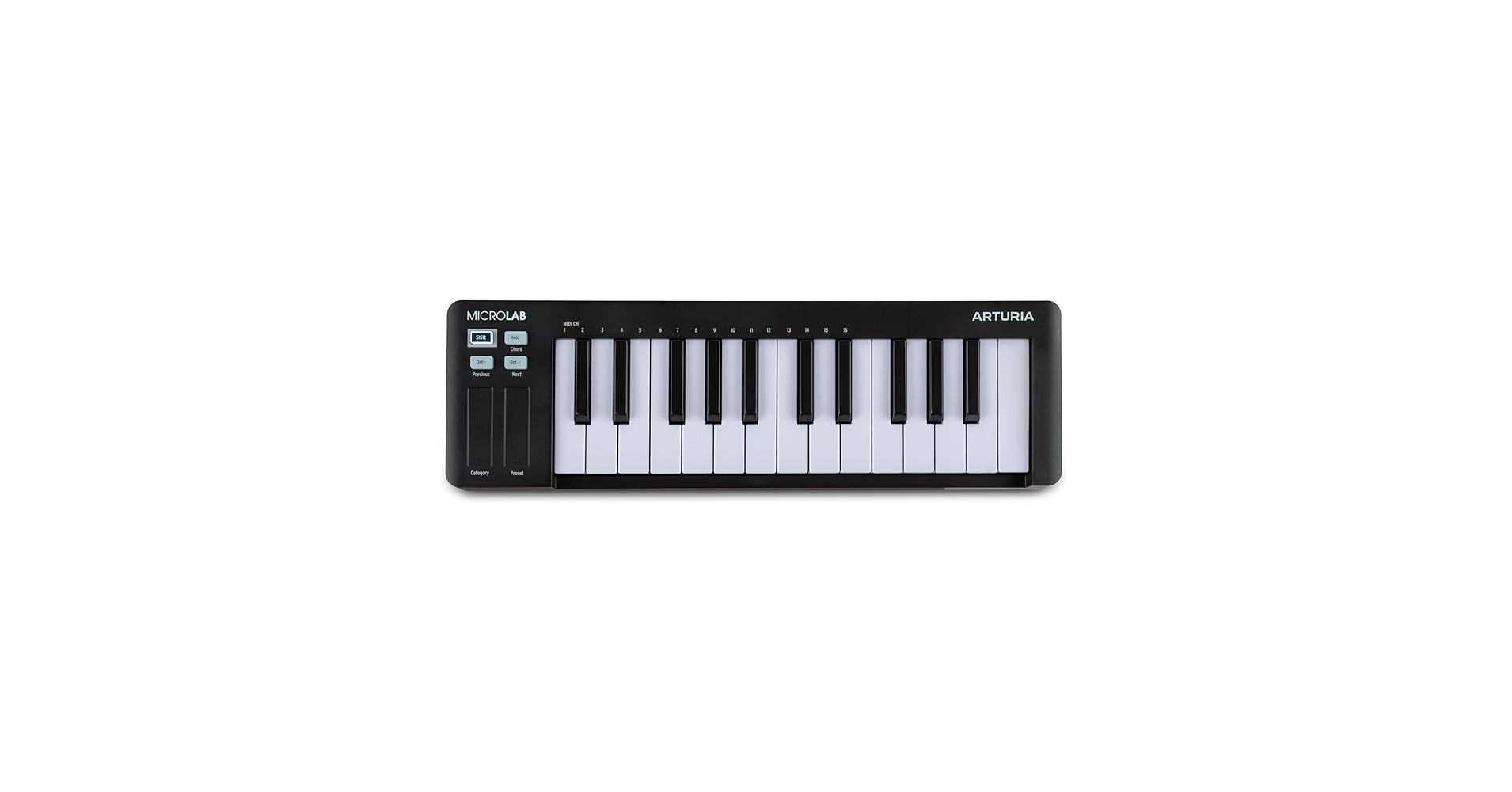 ARTURIA MicroLab MK3 Midiキーボード 25key Amazon.com: Arturia MicroLab Mk3 - Universal MIDI Controller